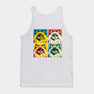 Ragamuffin Pop Art - Cat Lovers Tank Top